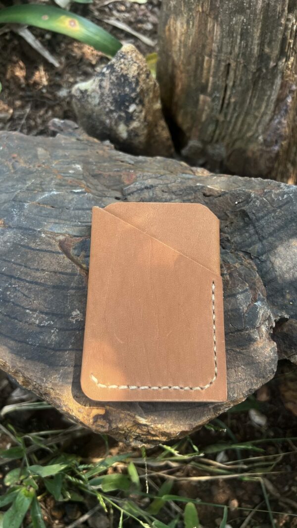 The Field Guide – Minimalist Card Holder (Tan) + (Olive Green)